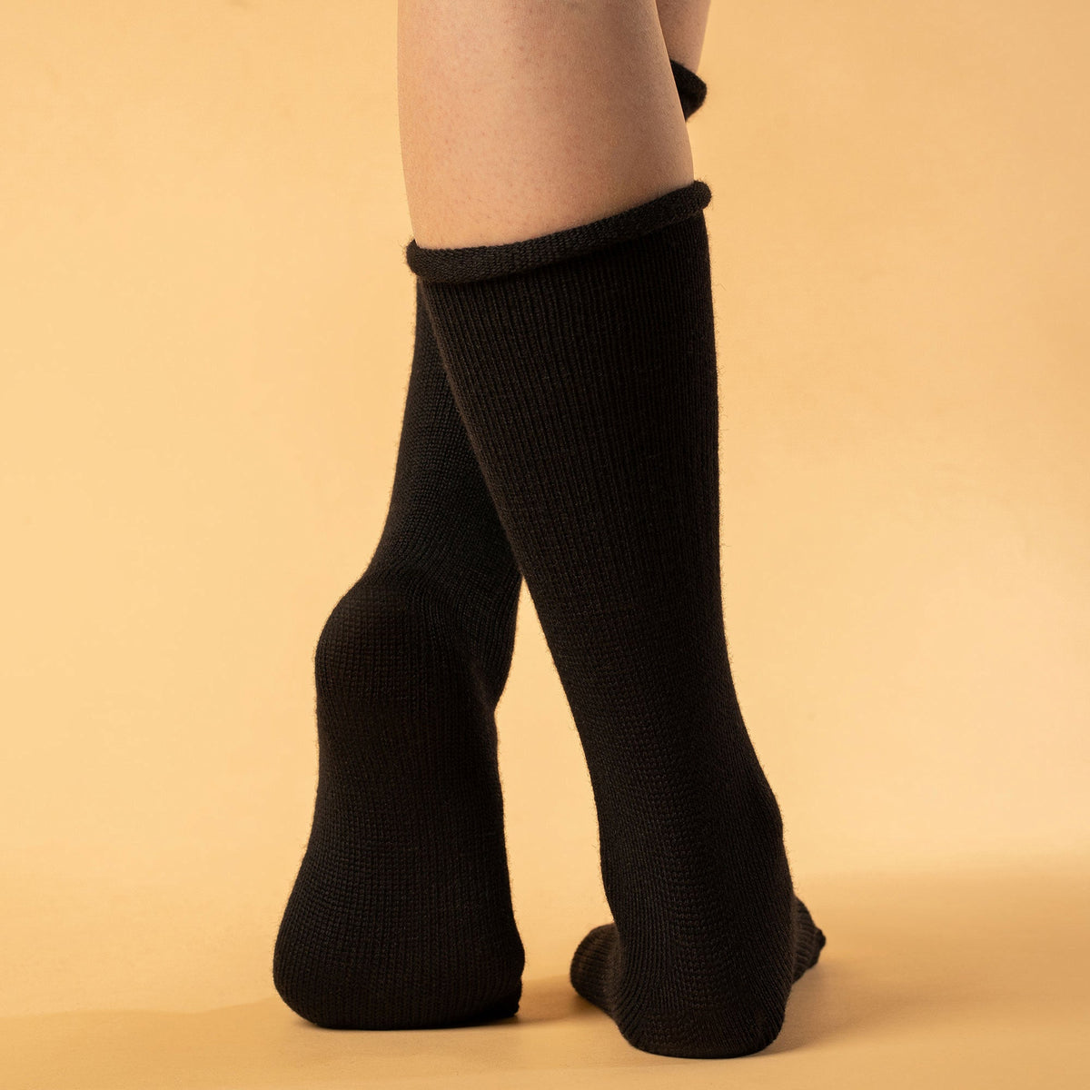 MENIQUE 2Pcs 100% Merino Wool Womens Socks