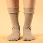 MENIQUE 2Pcs 100% Merino Wool Womens Socks