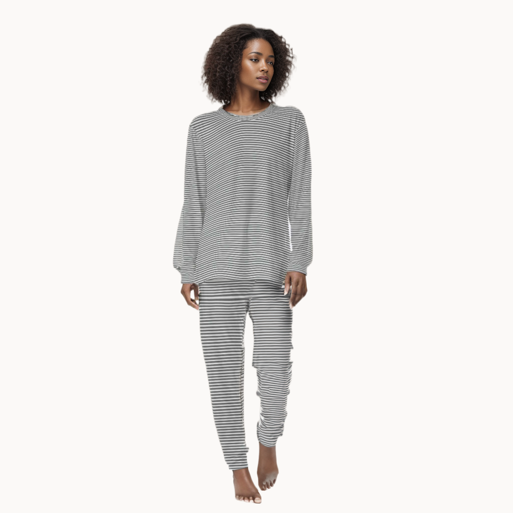 Dusk Horizon 100% Cotton Womens Pajama Set