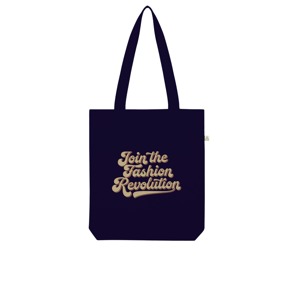 Join The Revolution 100% Organic Cotton Womens Graphic Tote Bag