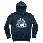 Future Is Right Now 100% Organic Cotton Graphic Hoodie