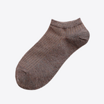 Eco Bloom Ribbed Ankle Organic Cotton Womens Socks