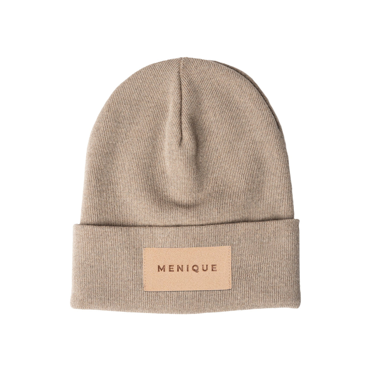 MENIQUE Logo Knit Beanie