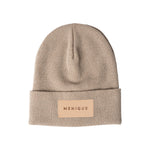 MENIQUE Logo Knit Beanie