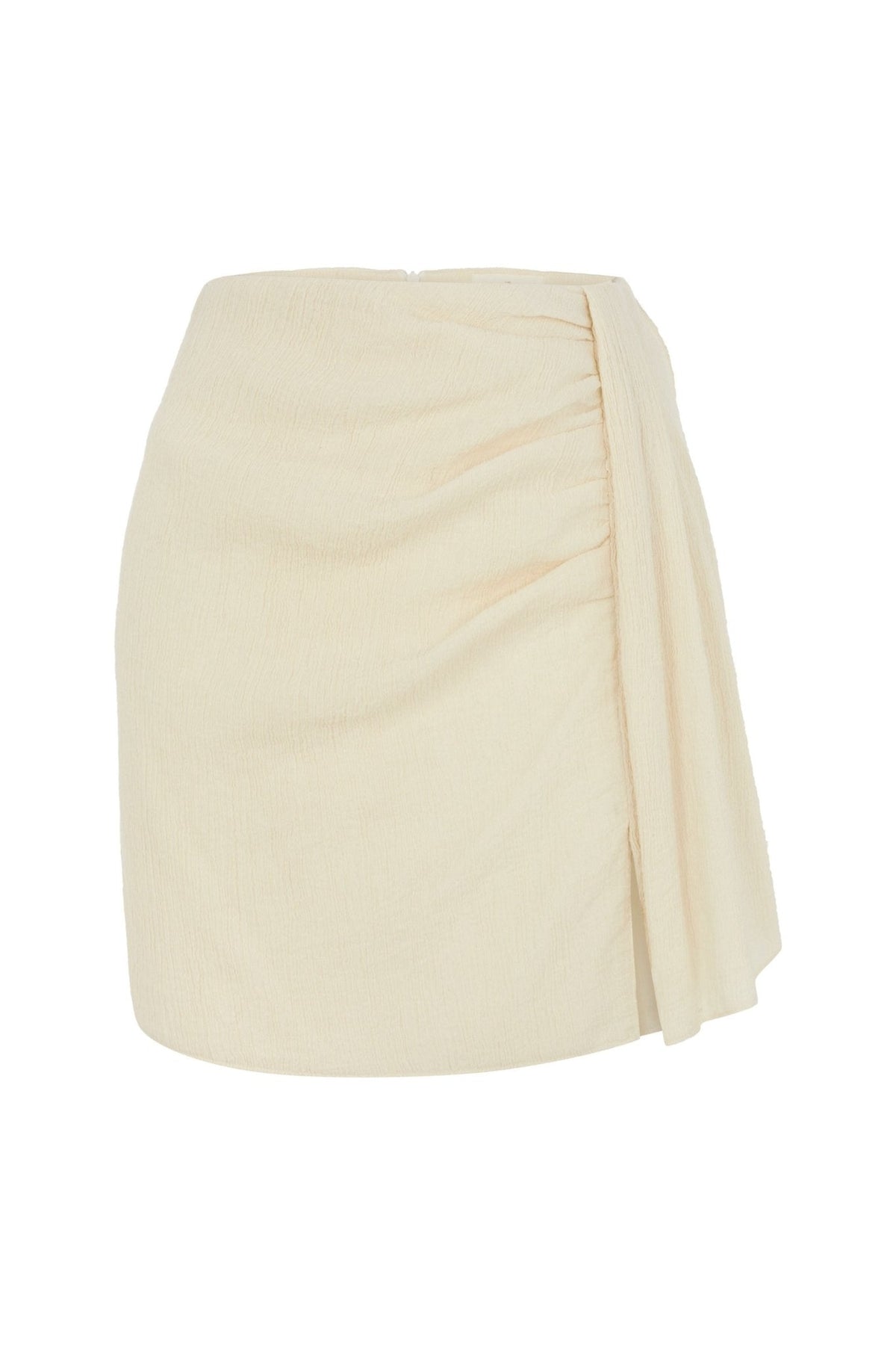 THE HAND LOOM Bella Mini Skirt - Natural