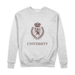 University Seal 100% Organic Cotton Graphic Sweatshirt