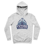 Future Is Right Now 100% Organic Cotton Graphic Hoodie