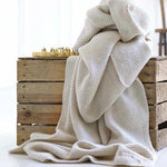 CARE BY ME Freja Cashmere Wool Throw