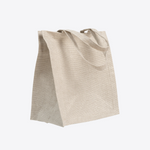 MENIQUE Rigid 100% Linen Tote Bag