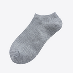 Eco Bloom Ribbed Ankle Organic Cotton Womens Socks