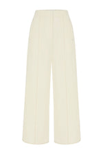 THE HAND LOOM Chloe 100% Organic Cotton Womens Pants - Natural