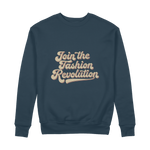 Join The Fashion Revolution 100% Organic Cotton Womens Graphic Sweatshirt