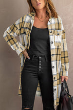 Pineapple Grove Plaid 100% Cotton Cardigan