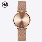 Opulent Gold Hannah Martin Quartz Stainless Steel Womens Watch