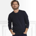 CARE BY ME Frederik 100% Wool Mens Sweater