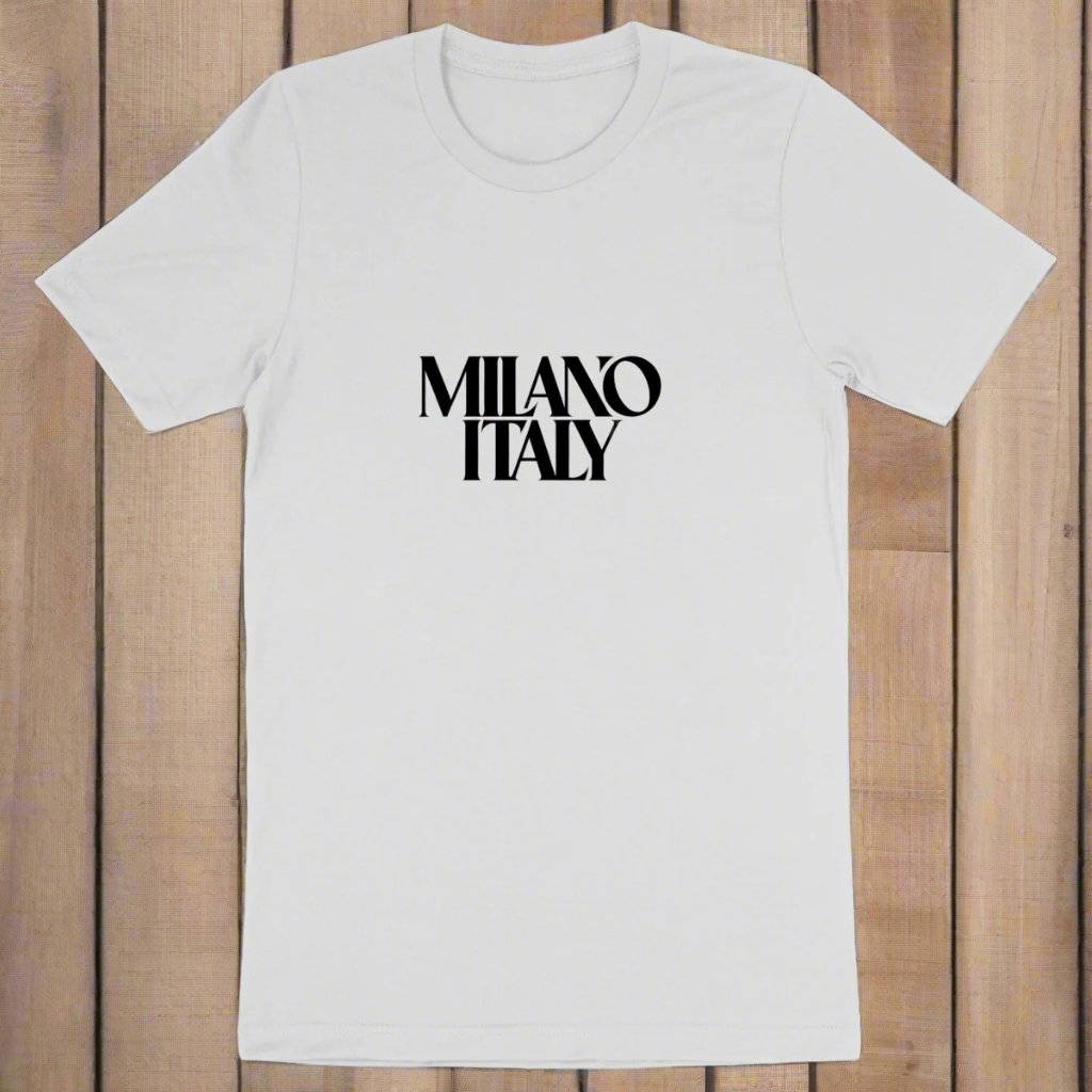 Milano Italy Organic Cotton Mens Graphic Tee