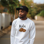 Kola Nut 100% Organic Cotton Sweatshirt - For Men