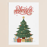 Blessed Christmas Presents Greeting Card