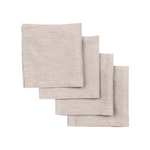 MENIQUE 100% Linen Napkins Set