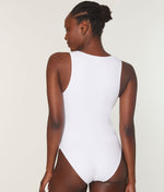 THE HAND LOOM The Malibu Eco Nylon Womens One Piece White - Classic