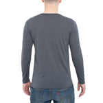 MENIQUE Long Sleeve Crew Perfect Grey