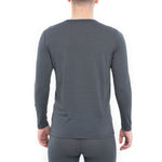 MENIQUE Long Sleeve Crew Perfect Grey