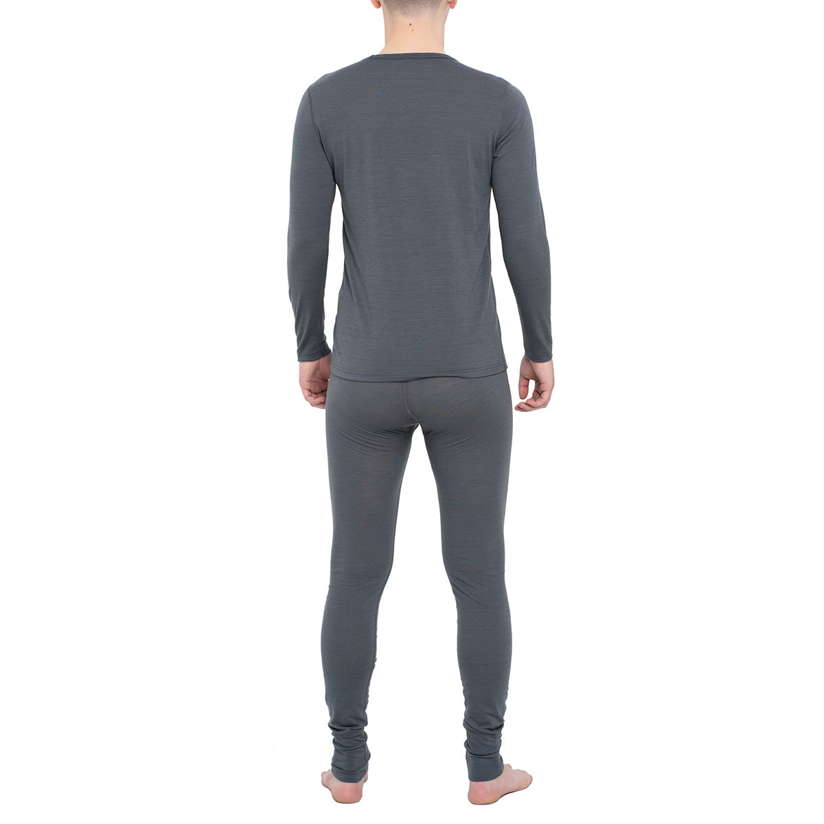 MENIQUE Long Sleeve & Bottom 2-Piece Perfect Grey