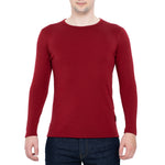 MENIQUE Long Sleeve Crew Royal Cherry