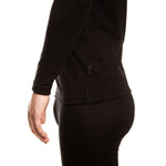 MENIQUE Long Sleeve & Bottom 2-Piece Black