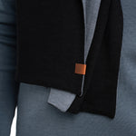 MENIQUE Scarf Black/Perfect Grey