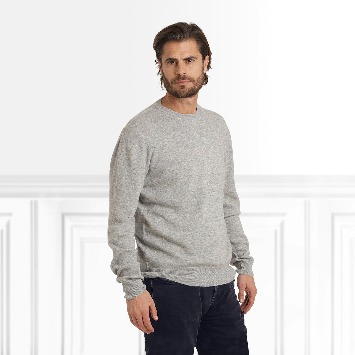 CARE BY ME Nicolaj 100% Cashmere Mens Sweater