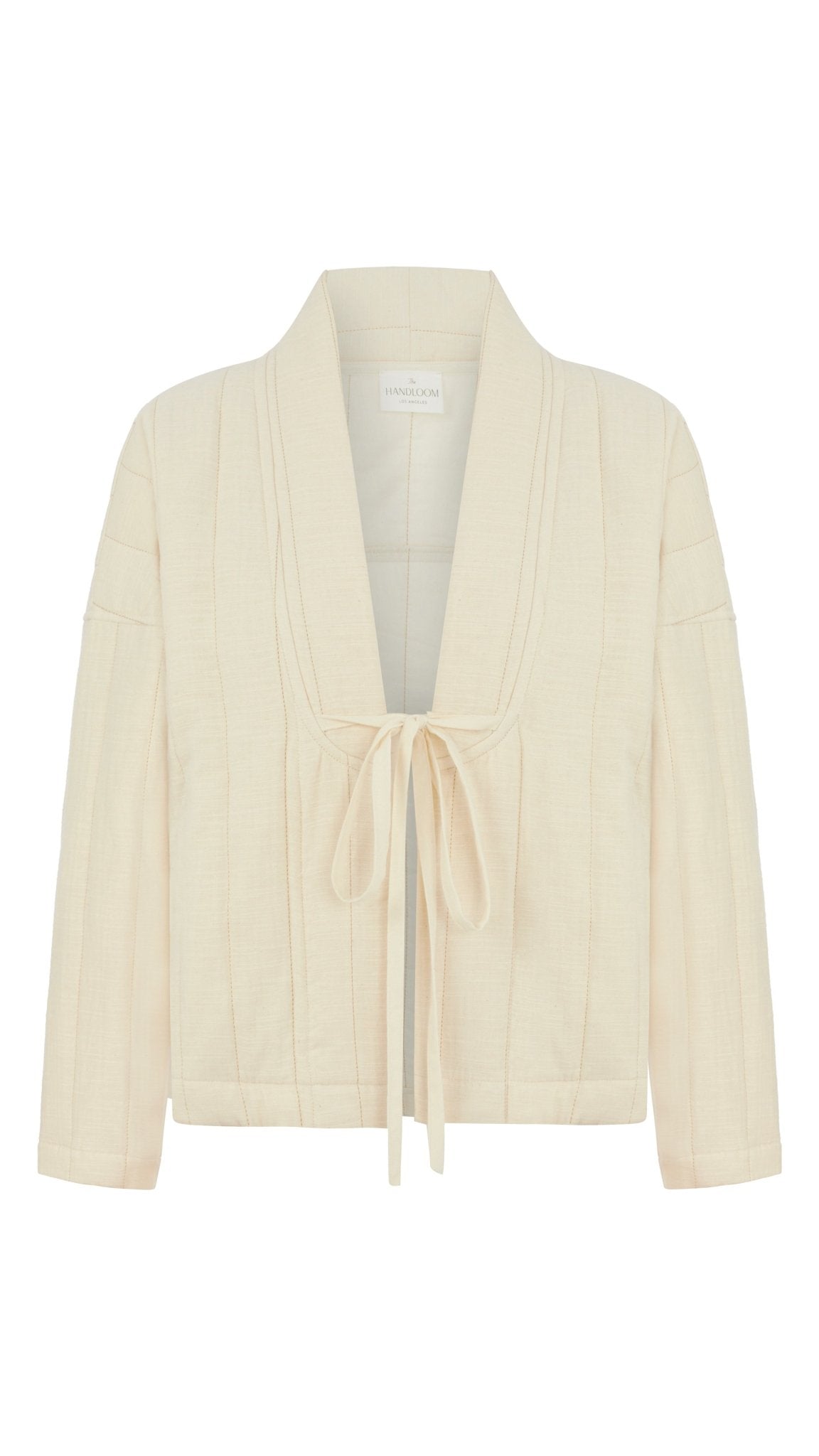 THE HAND LOOM So Soft Quilted Jacket - Natural