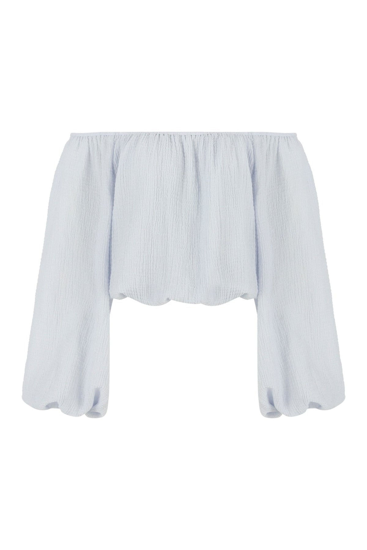 THE HAND LOOM Stella Top - Baby Blue