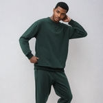 Green Forest 2Pcs Cotton Mens Lounge Set